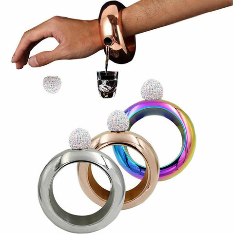 Bracelet flask