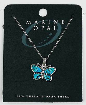 Butterfly necklace by Marine Opal