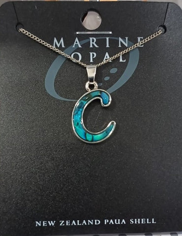 Paua Shell personalized Necklace