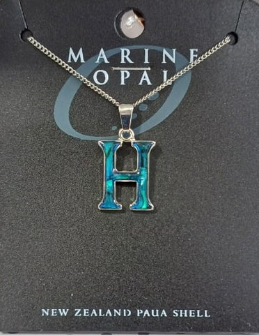 Paua Shell Personalized Necklace