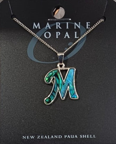 Paua Shell Personalized Necklace