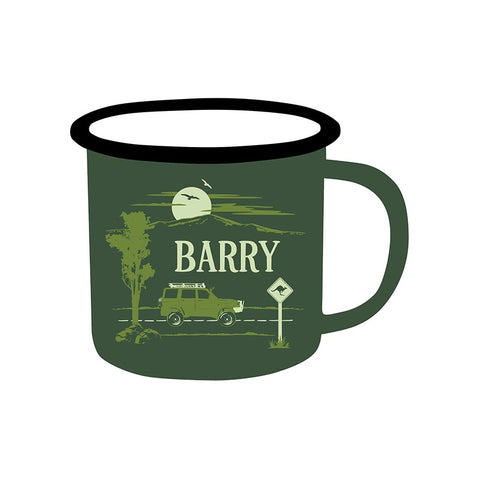Barry - Adventure Enamel Mug