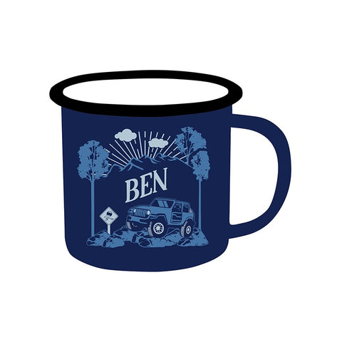 Ben - Adventure Enamel Mug