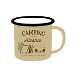 Camping - Adventure Enamel Mug