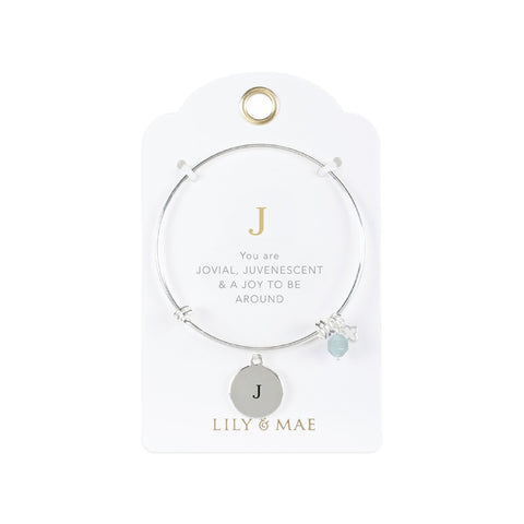 J - L&M Personalised Bangle