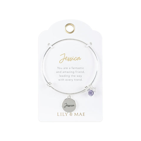 Jessica - L&M Personalised Bangle