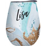 Gift to yourself/Mom/Friend or Aunt Lisa - Wine Tumbler