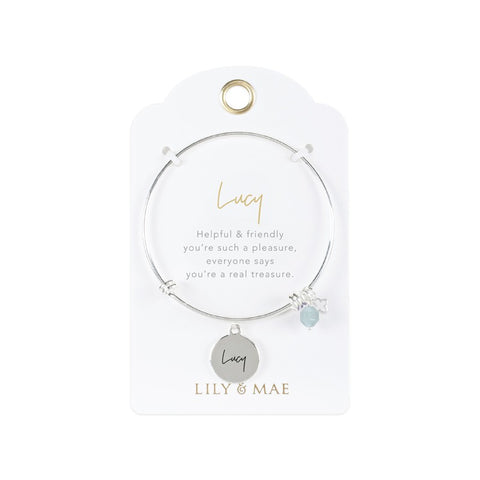 Lucy - L&M Personalised Bangle