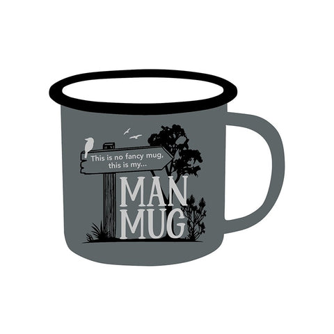 Man Mug - Adventure Enamel Mug
