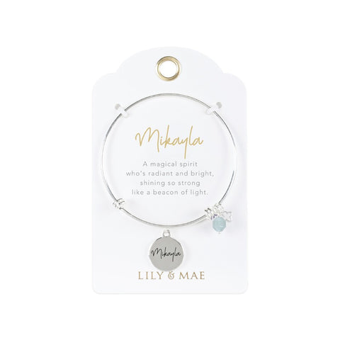 Mikayla - L&M Personalised Bangle