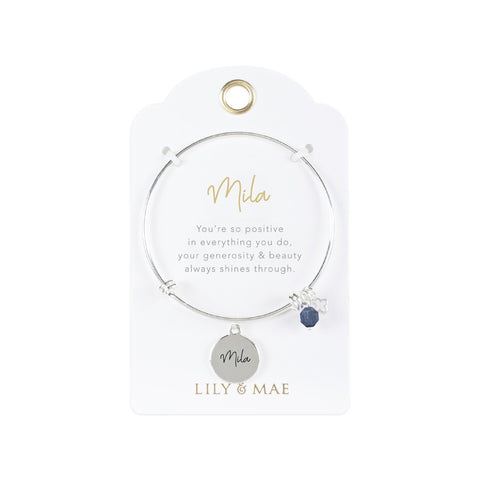 Mila - L&M Personalised Bangle