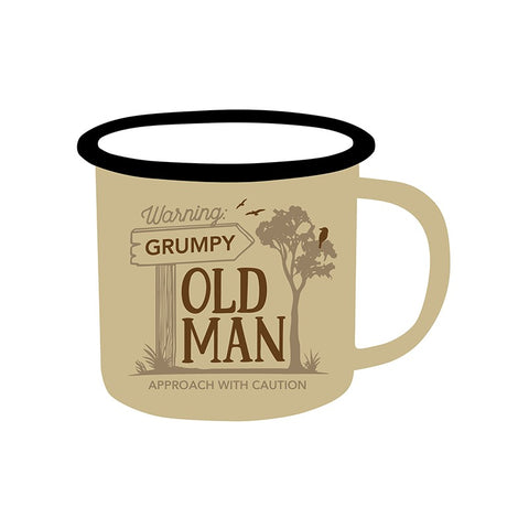 Old Man - Adventure Enamel Mug