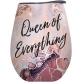 Queen of everything - Wine Tumbler