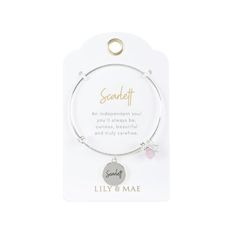 Scarlett - L&M Personalised Bangle