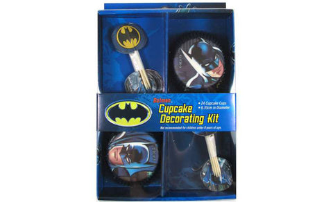 Batman Party Cupcake Kit - Yakedas Party and Giftware