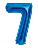 Number 7 Foil Balloon - Yakedas Party and Giftware