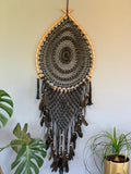 Black Oval Dream catcher 22cm