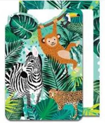 Jungle Party Invites 8pk