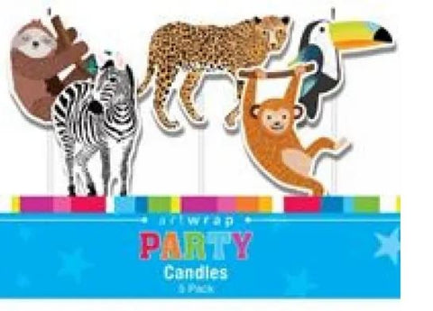 Jungle Party Candle 5 pick