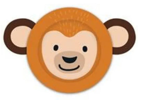 Jungle Party Shaped plates 8pk