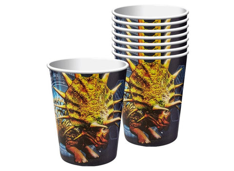 Jurassic World Party Cups - Yakedas Party and Giftware