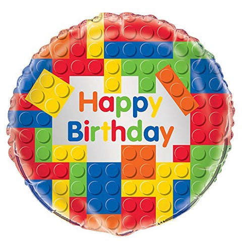 Lego Foil Balloon - Yakedas Party and Giftware