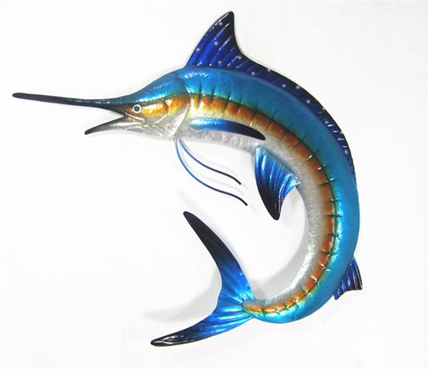 Marlin – Metal Wall Hanging - Yakedas Party and Giftware