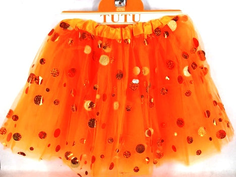 Orange tutu shop skirt for adults