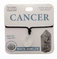 Cancer Necklace natural Gemstone - born between Jun 21st to Jul 22nd