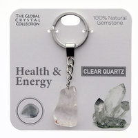 Health & Energy Keyring natural gemstone