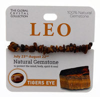 Leo Bracelet natural Gemstone - born between Jul 23rd to Aug 22nd