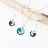 Necklace & Earrings set by Marine & Opal