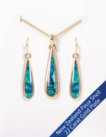 Necklace and Earrings by Marine Opal