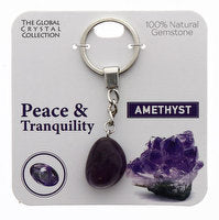Peace & Tranquility Keyring natural gemstone