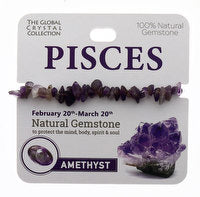 Pisces Bracelet natural Gemstone - born between Feb 20th to Mar 20th
