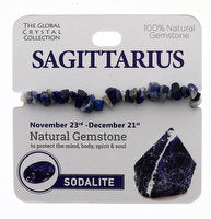 Sagittarius Bracelet natural Gemstone - born between Nov 23rd to Dec 21st