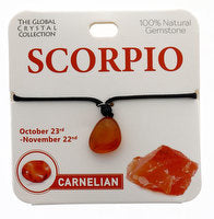 Scorpion Necklace natural Gemstone - born between Oct 23rd to Nov 22nd