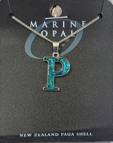 Paua Shell Personalized Necklace