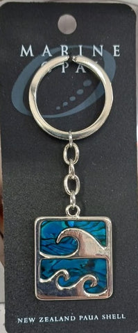 Paua Shell - Key ring