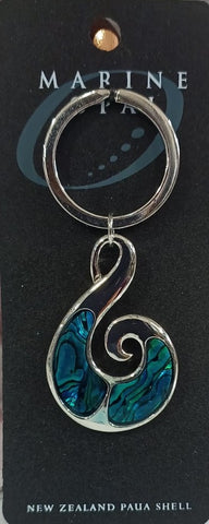 Paua Shell - Key ring