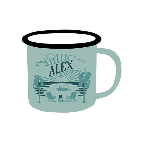 Alex - Adventure Enamel Mug