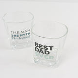 Father's Day Best Dad Whisky Glass