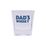 Father's Day Dads Whisky Glass