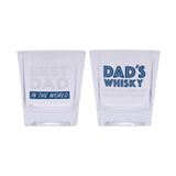 Father's Day Best Dad Whisky Glass