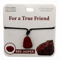 For a true friend Necklace natural gemstone