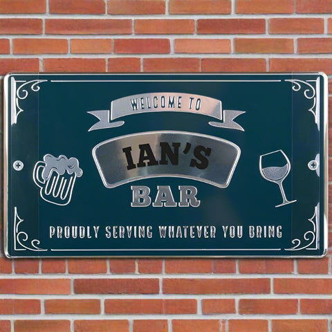 Bar sign with name- Ian's