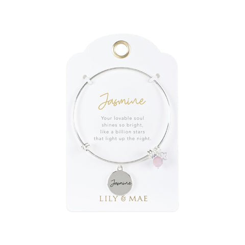 Jasmine - L&M Personalised Bangle