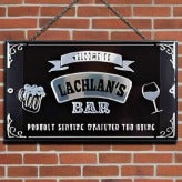 Bar sign with name- Lachlan's