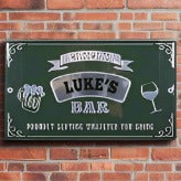 Bar sign with name- Luke's