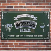 Bar sign with name- Mitchell's